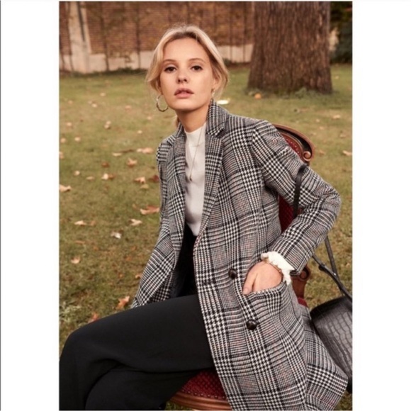 Sezane Johnson Coat Size 6 - Picture 1 of 8